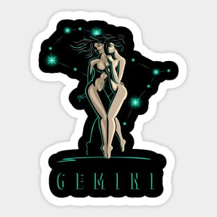 Gemini Sticker